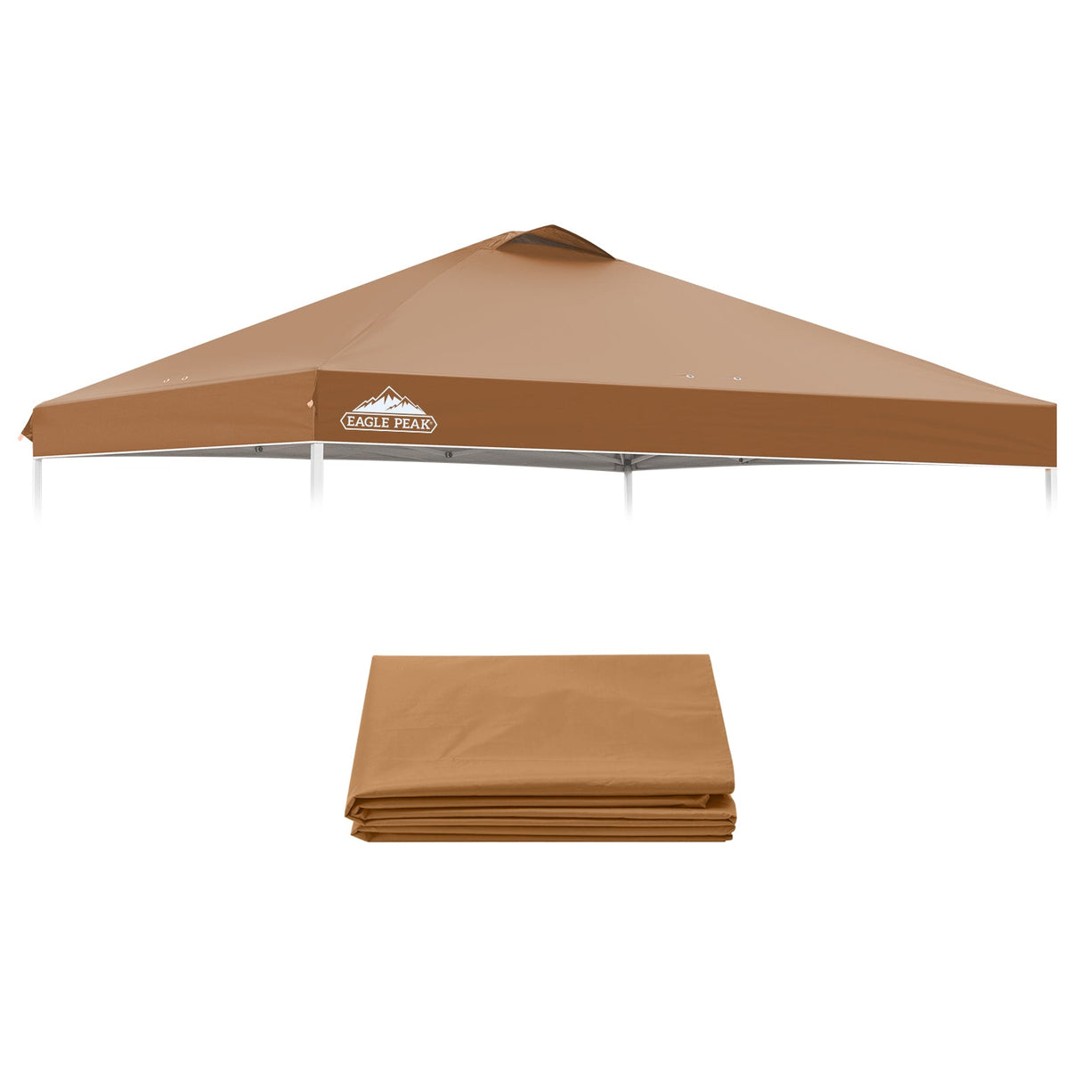 Replacement Canopy Cover with Air Vent for 10x10 Pop Up Canopy Tent, Top Only - Eagle Peak Custom Canopy Tent