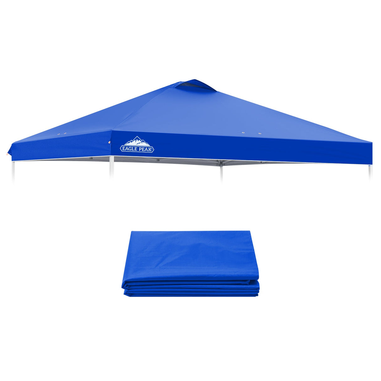 Replacement Canopy Cover with Air Vent for 10x10 Pop Up Canopy Tent, Top Only - Eagle Peak Custom Canopy Tent