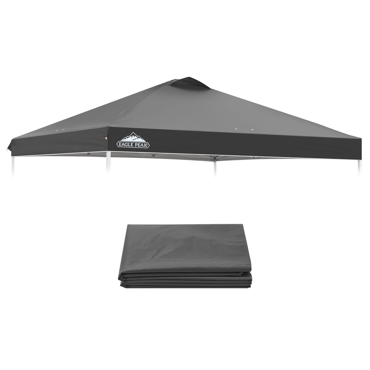 Replacement Canopy Cover with Air Vent for 10x10 Pop Up Canopy Tent, Top Only - Eagle Peak Custom Canopy Tent