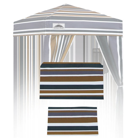 Replacement Canopy Top and Four Walls for 4x4 Changing Room - Frame NOT Included - Eagle Peak Custom Canopy Tent