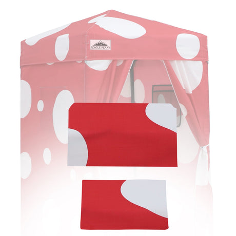 Replacement Canopy Top and Four Walls for 4x4 Changing Room - Frame NOT Included - Eagle Peak Custom Canopy Tent