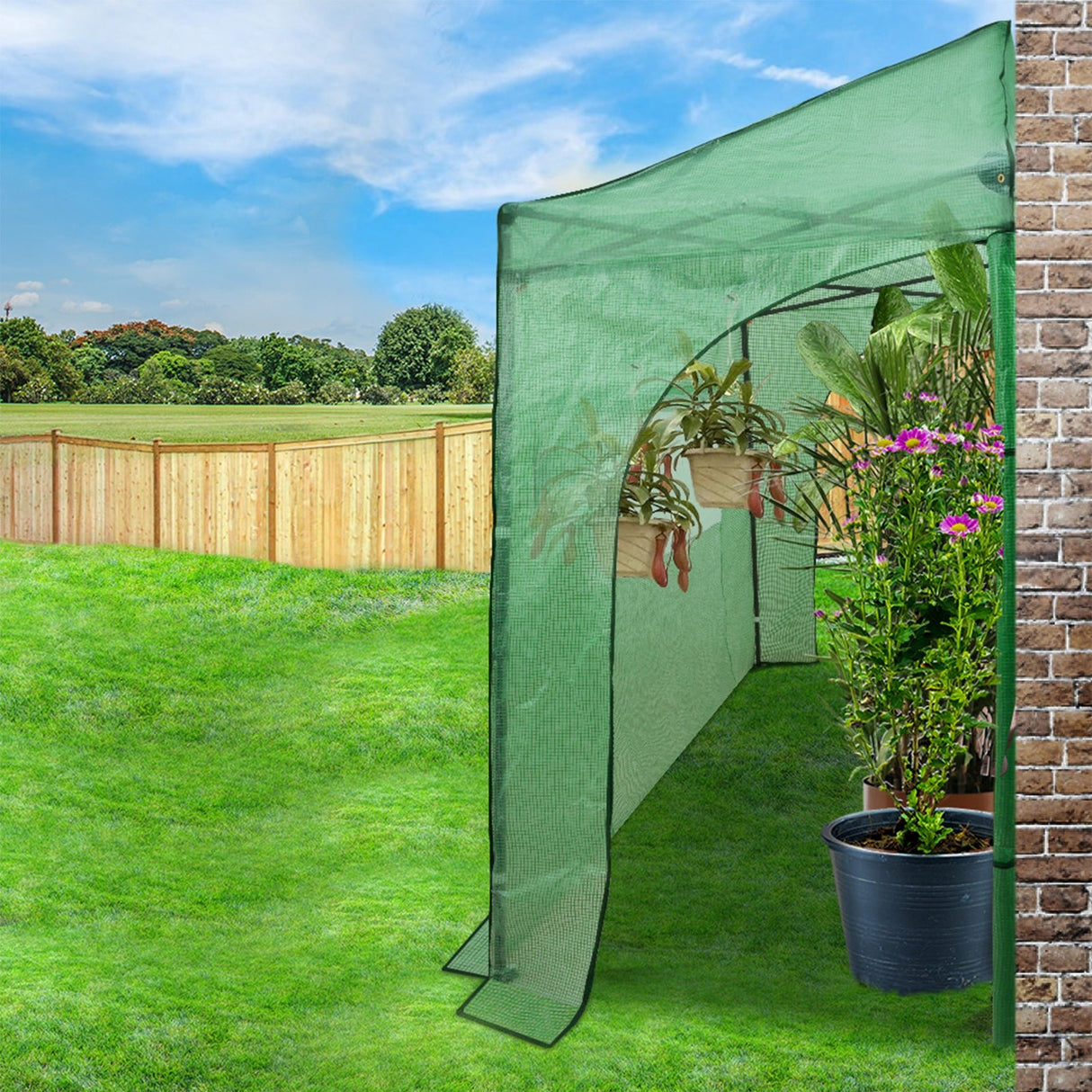 Replacement Cover for 10x5 Portable Lean - to Greenhouse (Frame Not Included) - Eagle Peak