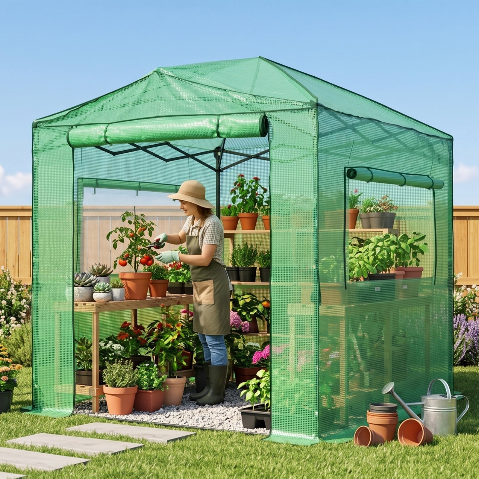 5 Modern Greenhouse Kits That Move When Your Garden Does - Eagle Peak