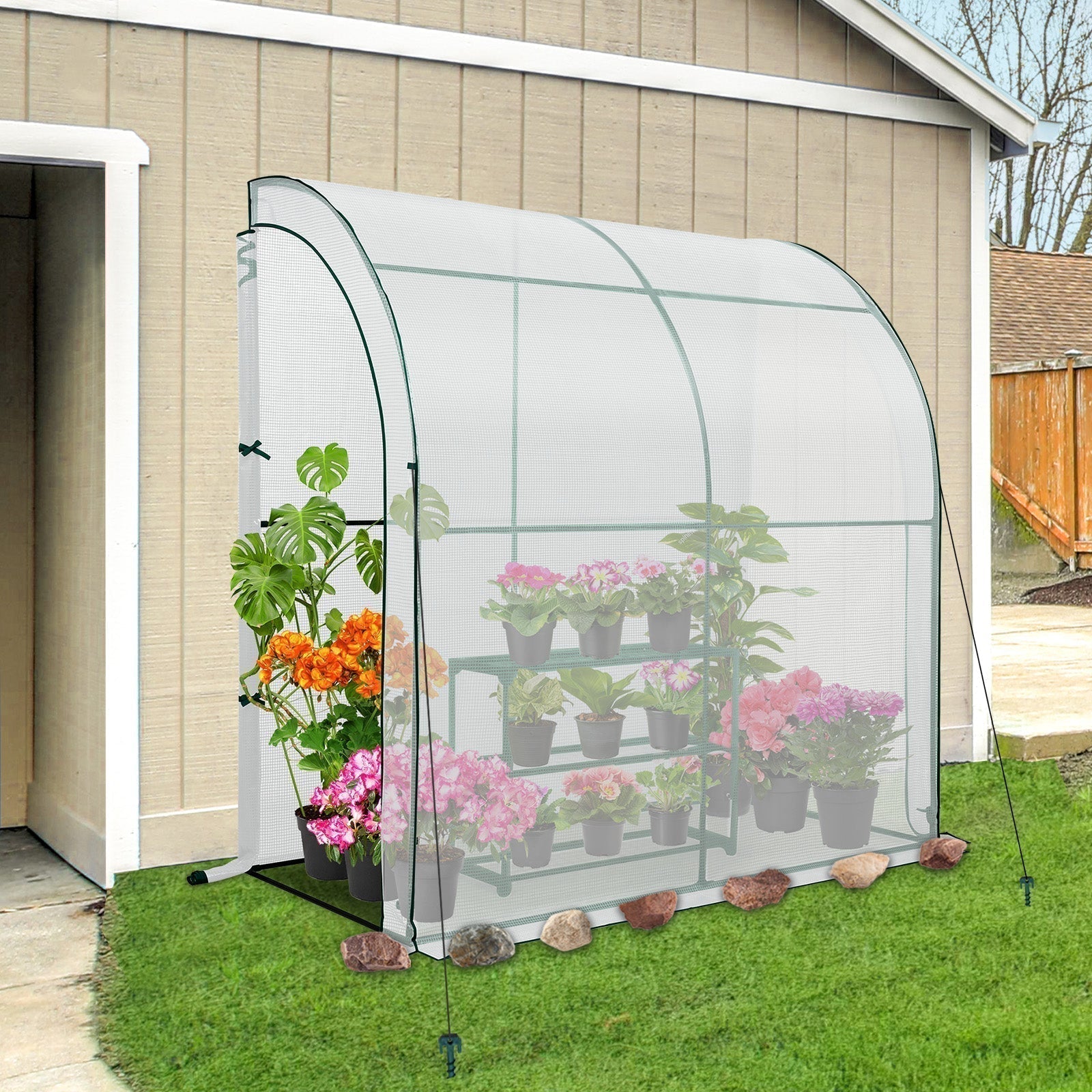 Best 5 Lean To Greenhouses for Small Yards in 2026 - Eagle Peak Custom Canopy Tent