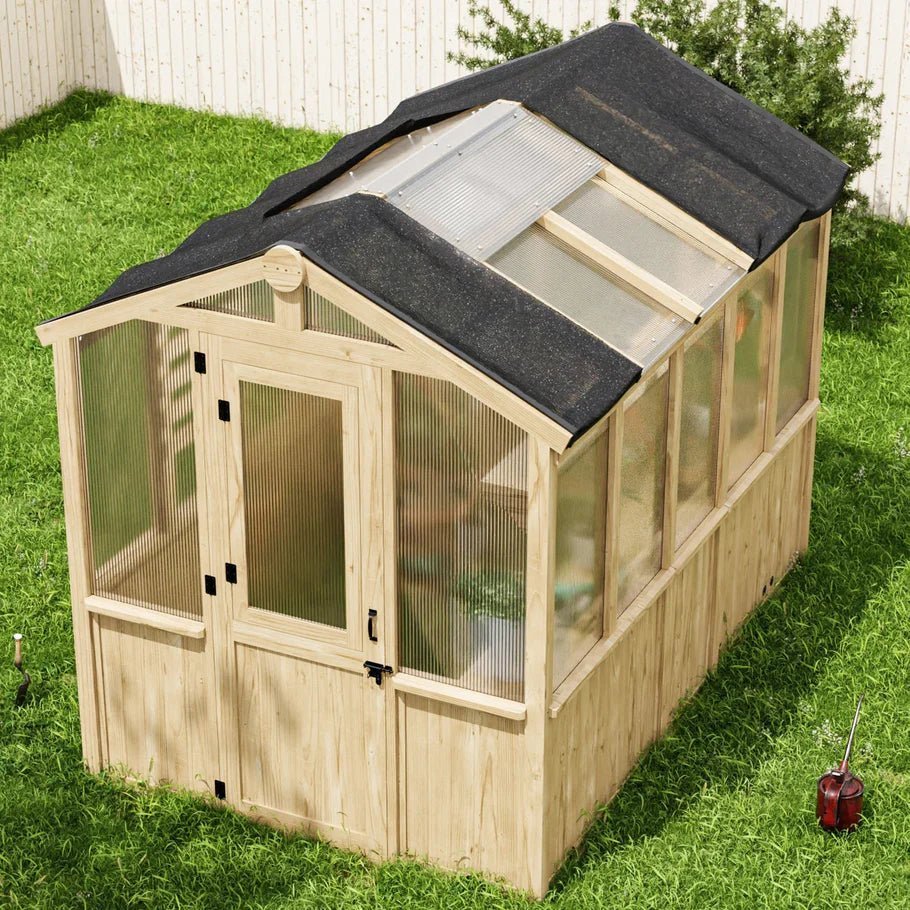The Ultimate Cedar Greenhouse Kit: Timeless Beauty Meets Durability - Eagle Peak Custom Canopy Tent