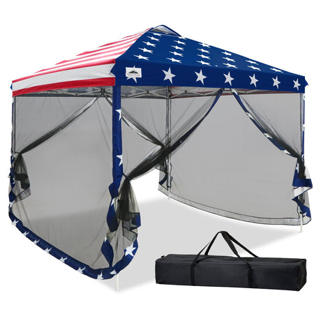 10' x 10' Canopy with Mosquito Netting_E100MN - Eagle Peak Canopy and Outdoor Products