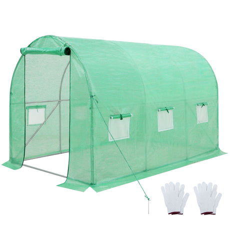 10 x 7 x 7 ft Tunnel Greenhouse_GHT70 - Eagle Peak Canopy and Outdoor Products