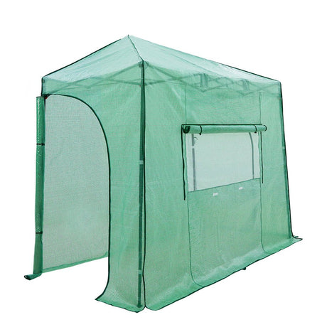 10'x 5' Lean to Walk-in Greenhouse_GH50 - Eagle Peak Canopy and Outdoor Products