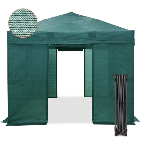 10x10 Walk-in Shade Cloth Cover Greenhouse_GHMC100 - Eagle Peak Custom Canopy Tent