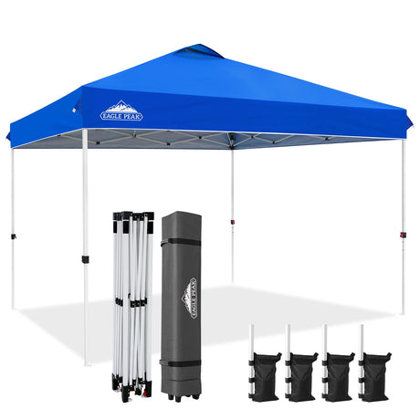 12' x 12' Anti-pooling Pop Up Canopy_E144ST - Eagle Peak Canopy and Outdoor Products