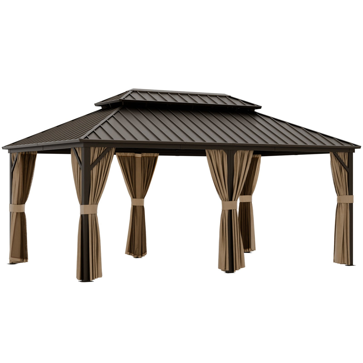 12x18 Hardtop Gazebo_GB01-216MW - Eagle Peak Custom Canopy Tent