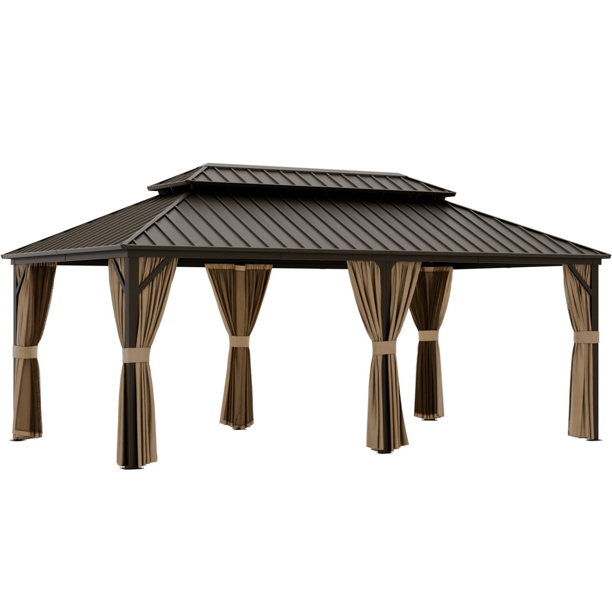 12x20 Hardtop Gazebo_GB01-240MW - Eagle Peak Custom Canopy Tent