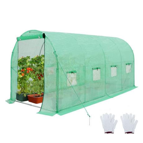 13 x 7 x 7 ft Tunnel Greenhouse_GHT91 - Eagle Peak Canopy and Outdoor Products