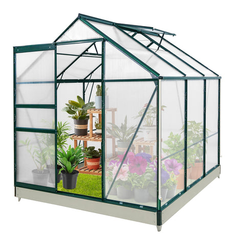 6’ x 6’ x 7’ PC Greenhouse_GHPC36V2 - Eagle Peak Canopy and Outdoor Products