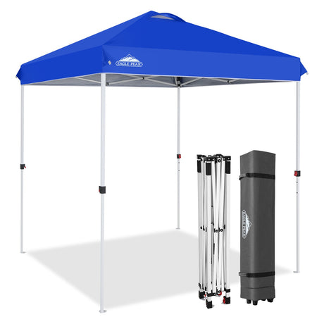 6.6x6.6 Pop Up Canopy Tent Instant Outdoor Canopy_E43ST - Eagle Peak Canopy and Outdoor Products