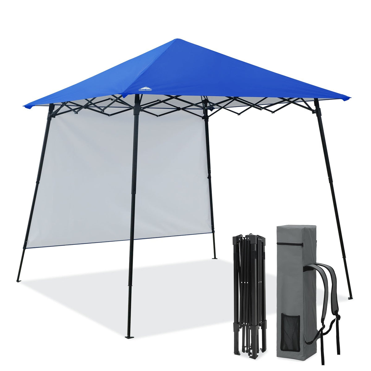 8x8 Pop Up Canopy Tent with Extended Eaves & Sidewall_E49SW1 - Eagle Peak Custom Canopy Tent