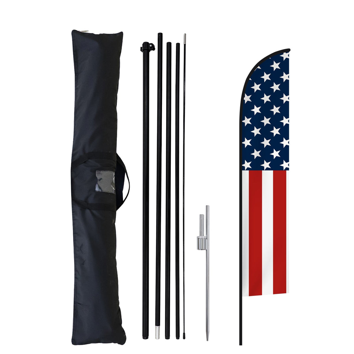 Custom Printed Flag_ EPC-FLAGSPK-FTRM - Eagle Peak Canopy and Outdoor Products