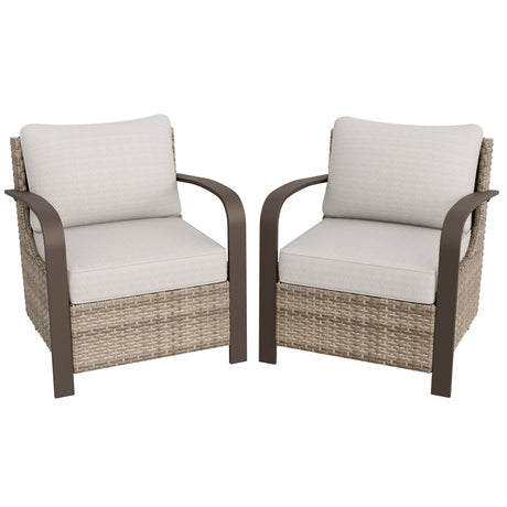 EAGLE PEAK Coastal Vista Patio Chair with Cushions_EP-FNY-E-Y - Eagle Peak Canopy and Outdoor Products