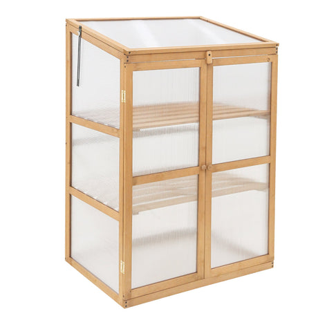 EAGLE PEAK Cold Frame Greenhouse 30.1“ x 22.0” x 43.3” _  CFGH16 - Eagle Peak Canopy and Outdoor Products