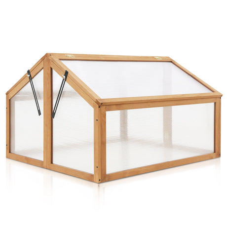 EAGLE PEAK Cold Frame Greenhouse 35.4“ x 31.5” x 23.2” _ CFGH15 - Eagle Peak Canopy and Outdoor Products