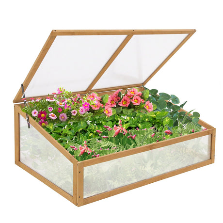 EAGLE PEAK Cold Frame Greenhouse 39.4“ x 26.2” x 15.9” _  CFGH9 - Eagle Peak Canopy and Outdoor Products