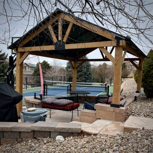 Wood Frame Gazebo