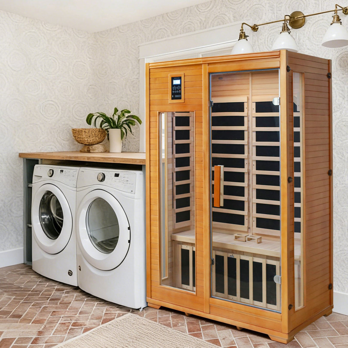 1 - 2/2 Person Low EMF Far Infrared Sauna - Eagle Peak Custom Canopy Tent