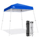 8x8 Slant Leg Pop-up Canopy Tent, Shelter 8x8 Base 6x6 Top