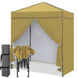 6x4 Instant Pop Up Canopy Tent  with 4 Side Wall Panels