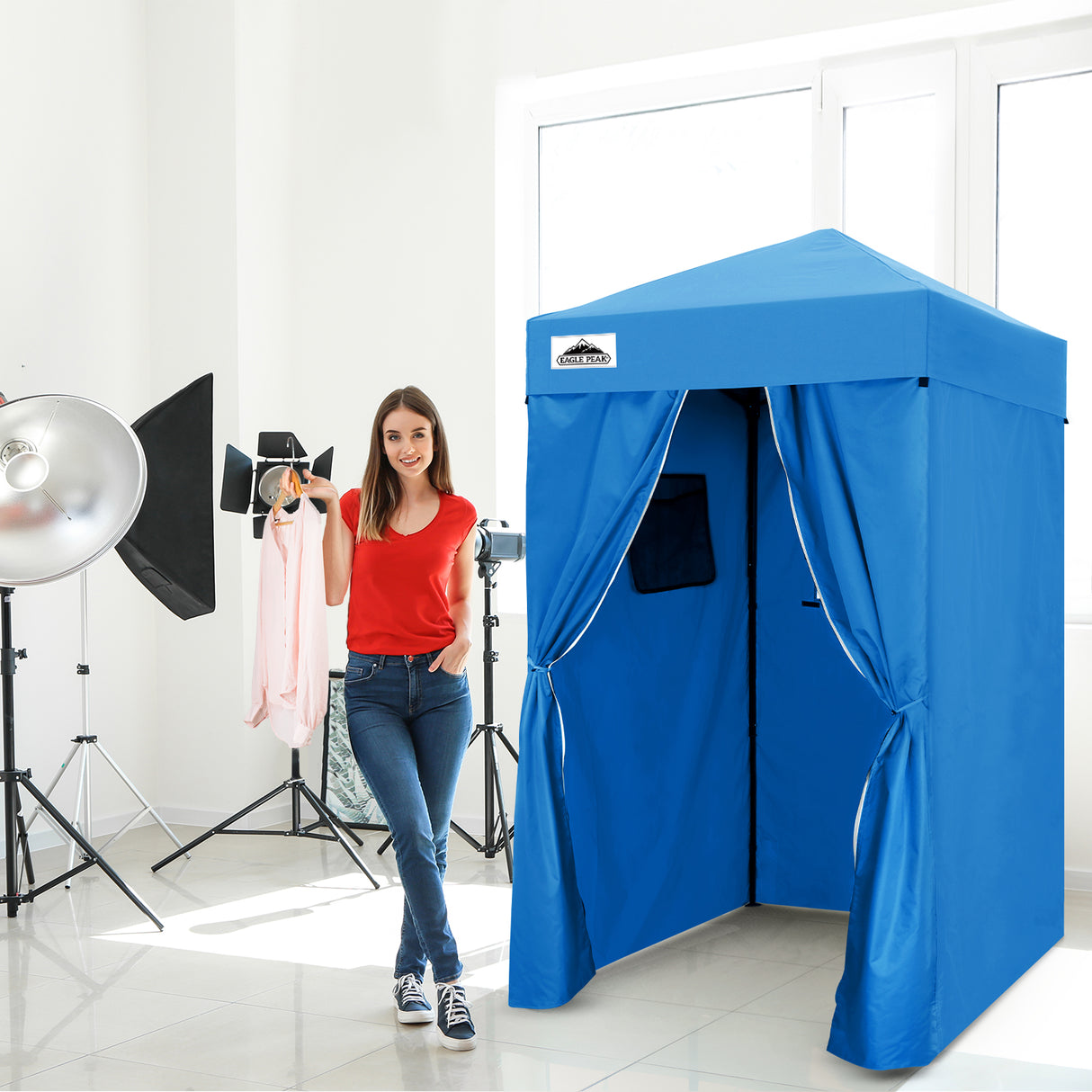 EAGLE PEAK Flex Ultra Compact 4x4 Pop-up Changing Room Canopy