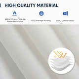 10x10 Commercial Canopy with Gable Roof, White - Eagle Peak Custom Canopy Tent