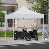 10x10 Commercial Canopy with High Peak, White - Eagle Peak®