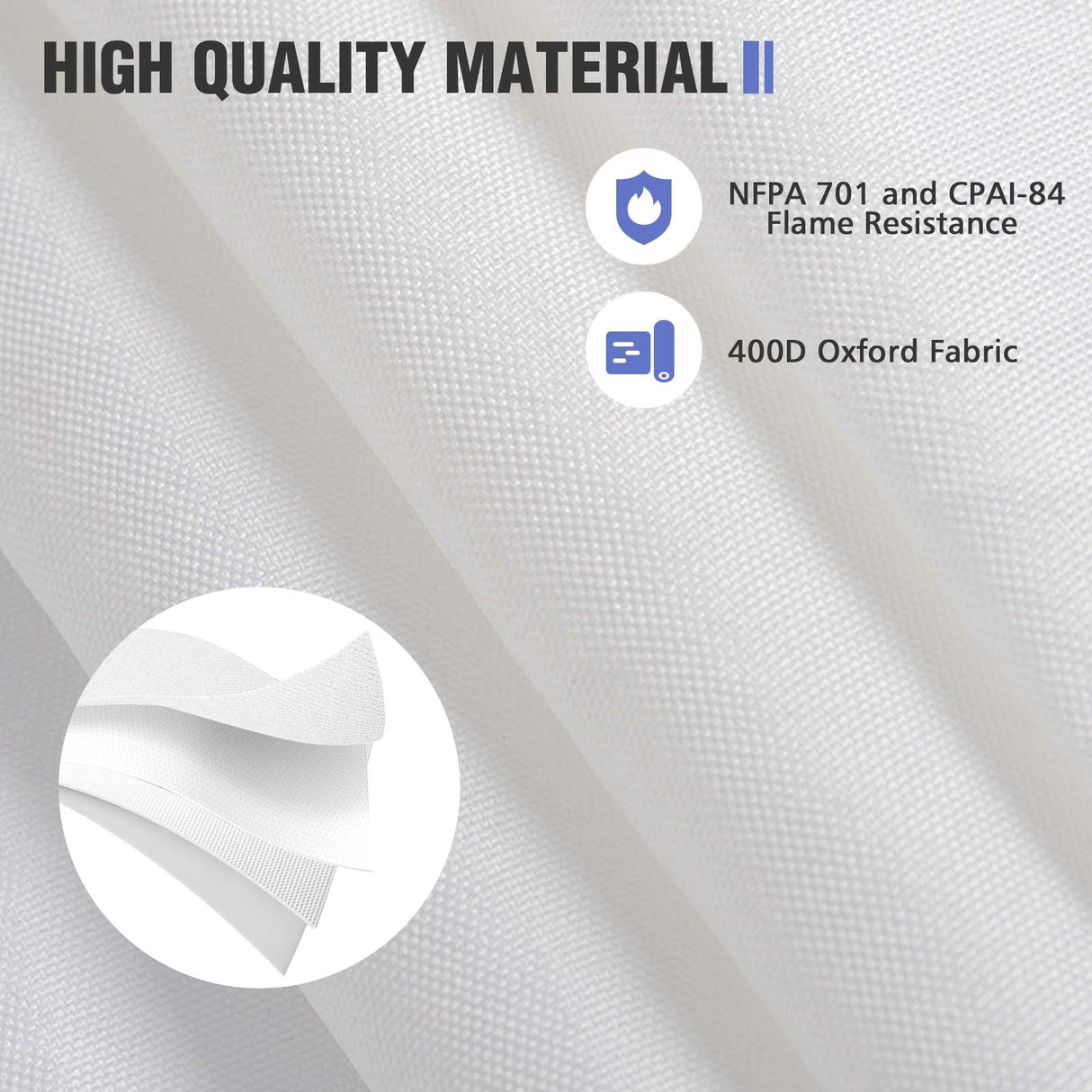 10x10 Commercial Canopy with High Peak, White - Eagle Peak®