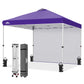 10x10 Commercial Pop up Canopy with 1 Sidewall - Eagle Peak®