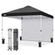 10x10 Commercial Pop up Canopy with 1 Sidewall - Eagle Peak®