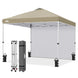 10x10 Commercial Pop up Canopy with 1 Sidewall - Eagle Peak®