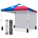 10x10 Commercial Pop up Canopy with 1 Sidewall - Eagle Peak®