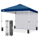10x10 Commercial Pop up Canopy with 1 Sidewall - Eagle Peak®