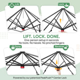 10x10 Easy Setup Pop Up Greenhouse - Eagle Peak®