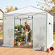 10x10 Easy Setup Pop Up Greenhouse - Eagle Peak®