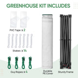 10x10 Easy Setup Pop Up Greenhouse - Eagle Peak®