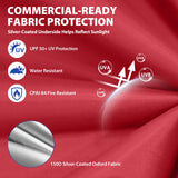 10x10 ft Pop Up Canopy Tent with Sidewall - Eagle Peak®