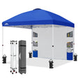 10x10 ft Pop Up Canopy Tent with Sidewall - Eagle Peak®