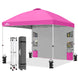 10x10 ft Pop Up Canopy Tent with Sidewall - Eagle Peak Custom Canopy Tent