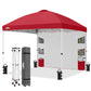 10x10 ft Pop Up Canopy Tent with Sidewall - Eagle Peak®