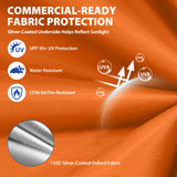 10x10 ft Pop Up Canopy Tent with Sidewall - Eagle Peak®