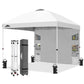 10x10 ft Pop Up Canopy Tent with Sidewall - Eagle Peak Custom Canopy Tent