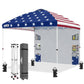 10x10 ft Pop Up Canopy Tent with Sidewall - Eagle Peak®