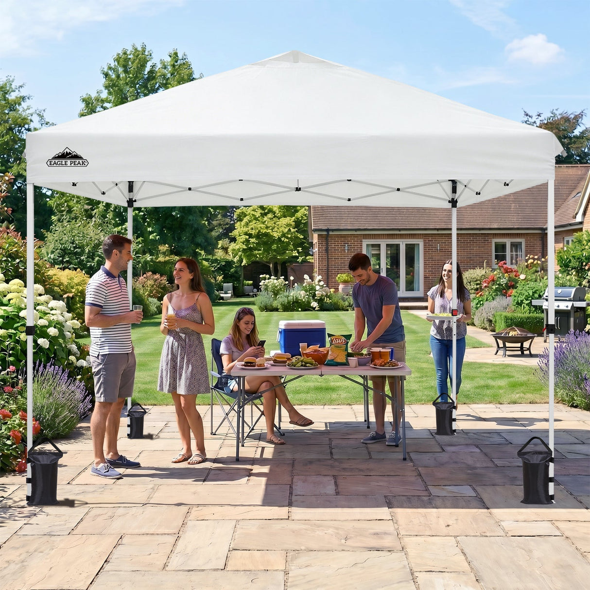 10x10 Pop Up Canopy Tent - Eagle Peak®