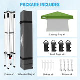 10x10 Pop Up Canopy Tent, Compact Canopy - Eagle Peak®